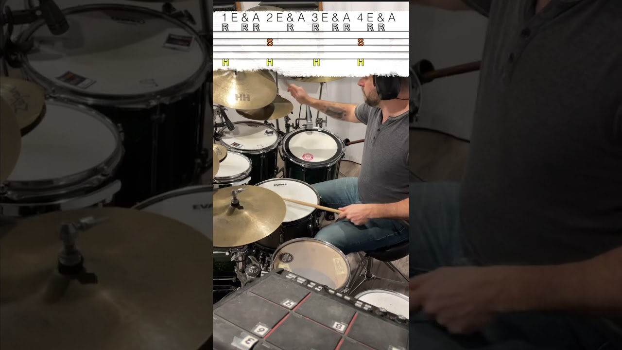 How To Play Neil Peart&rsquo;s Famous Ride Cymbal Beat in 20 Seconds!