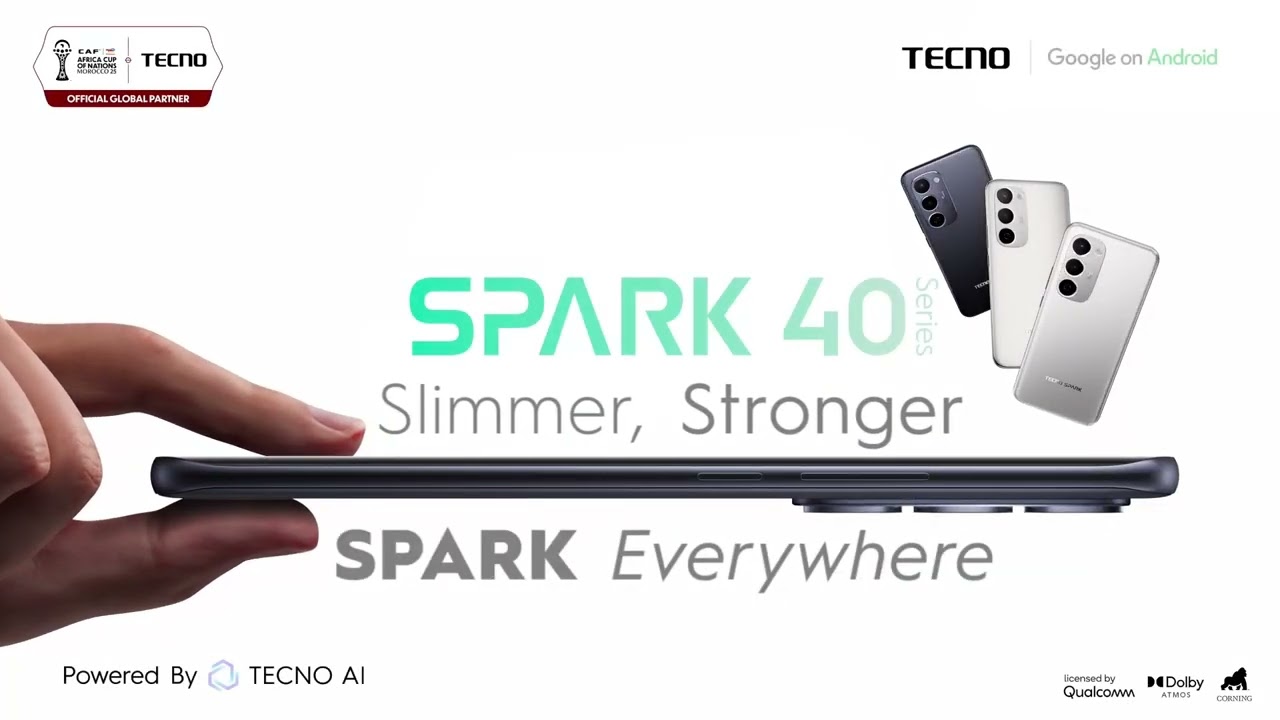 TECNO SPARK 40 Series | Latest Slimmest Smartphone |