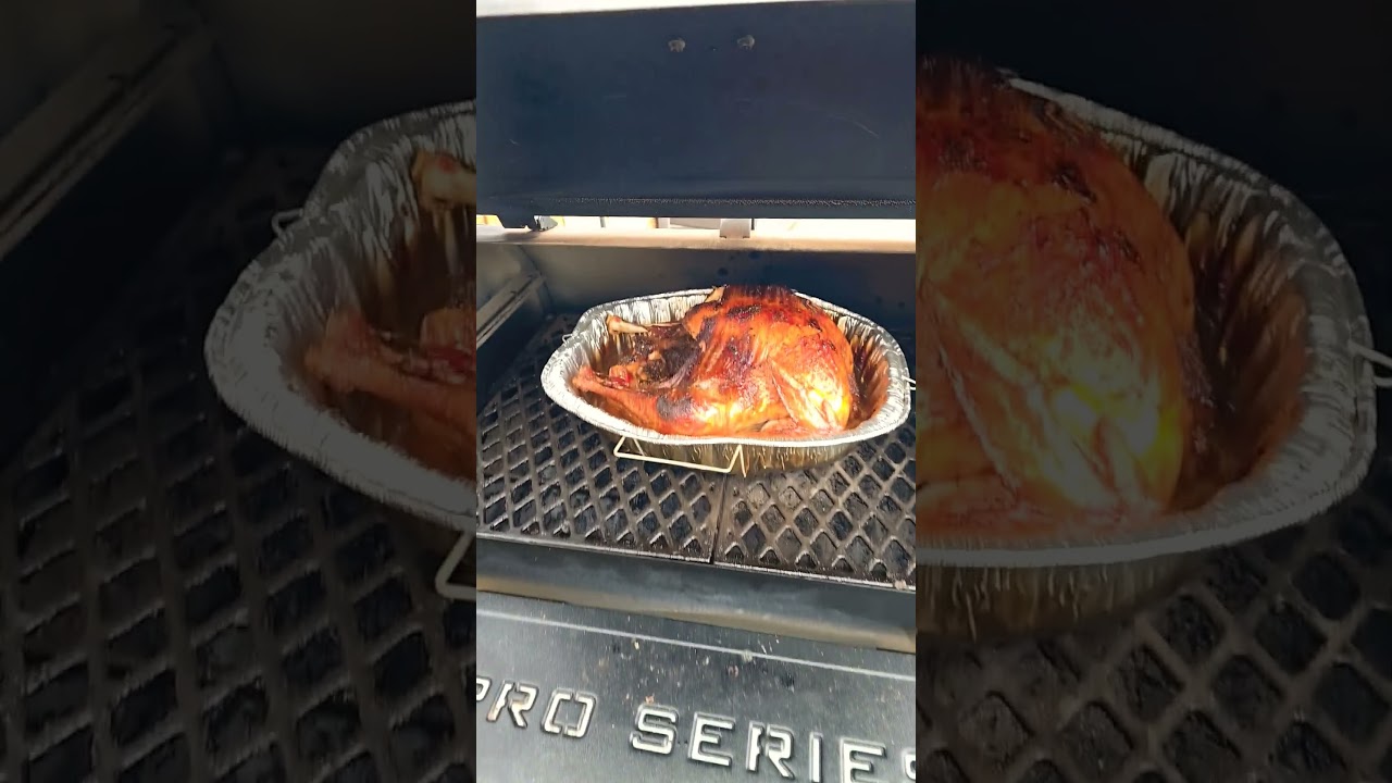 Smoking a Turkey on the PIT BOSS  Pro Series pellet smoker