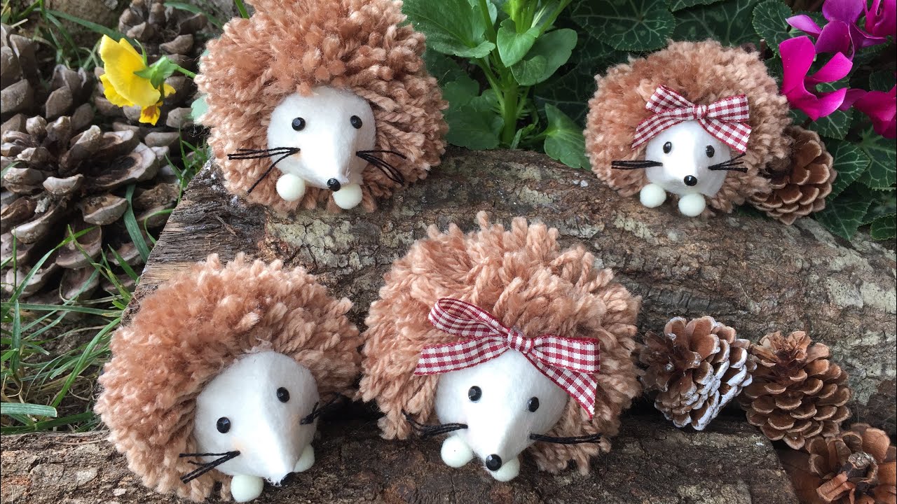 Easy diy for kids tutorial SEMPLICISSIMO come realizzare ricci con ponpom
