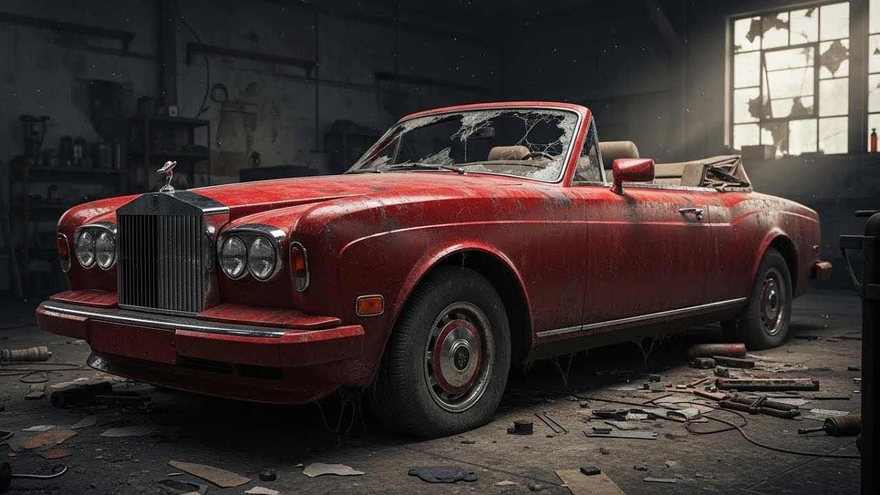 ASMR Car Restoration Full Rebuild of Rolls-Royce 1983 from Abandoned Condition to Looking New