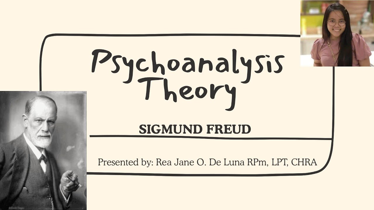 PSYCHOANALYTIC THEORY SIGMUND FREUD