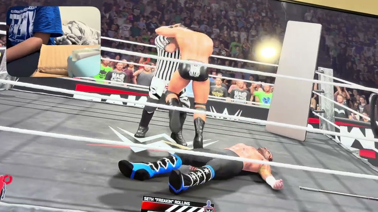 WWE 2k25 episode  #cmpunk #drewmcintyre #sethrollins 