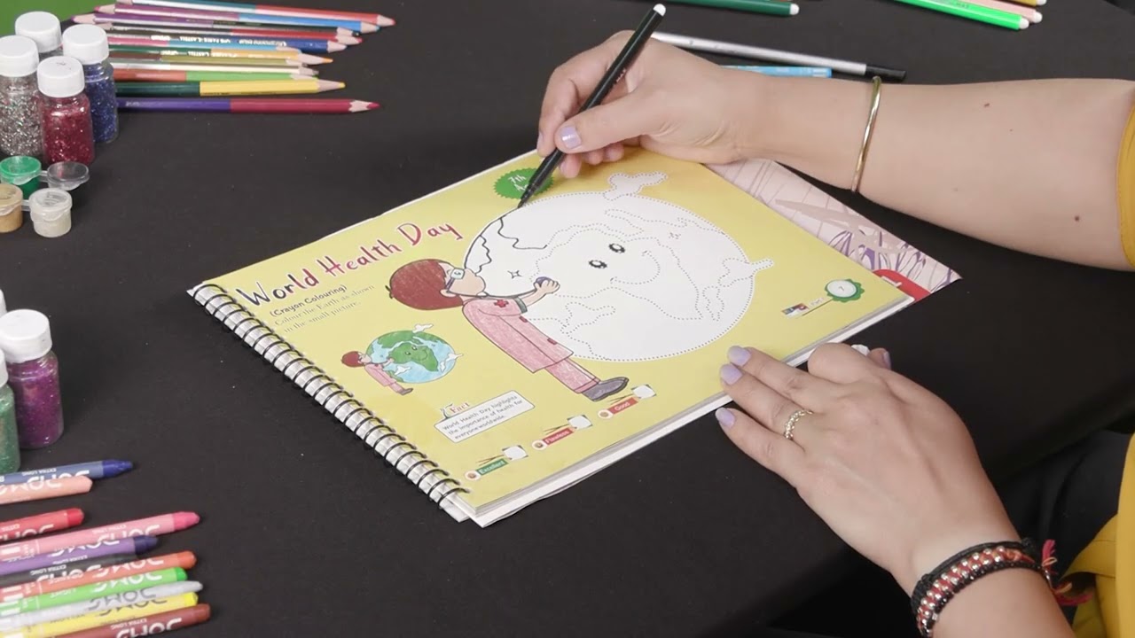 Ch 5 | Pan India | Drawing | Book 01 | World Health Day | For children