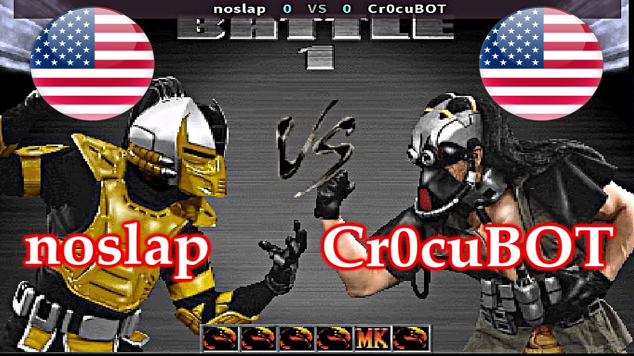 UMK3 - noslap vs Cr0cuBOT