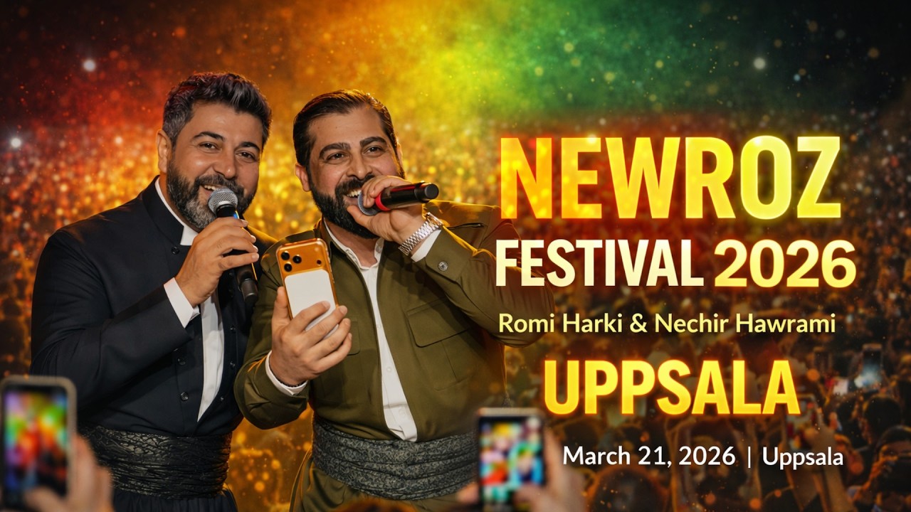 Romi Harki & Nechir Hawrami Newroz Uppsala Swed 2026 PART 4 نوروز اوبسالا السويد