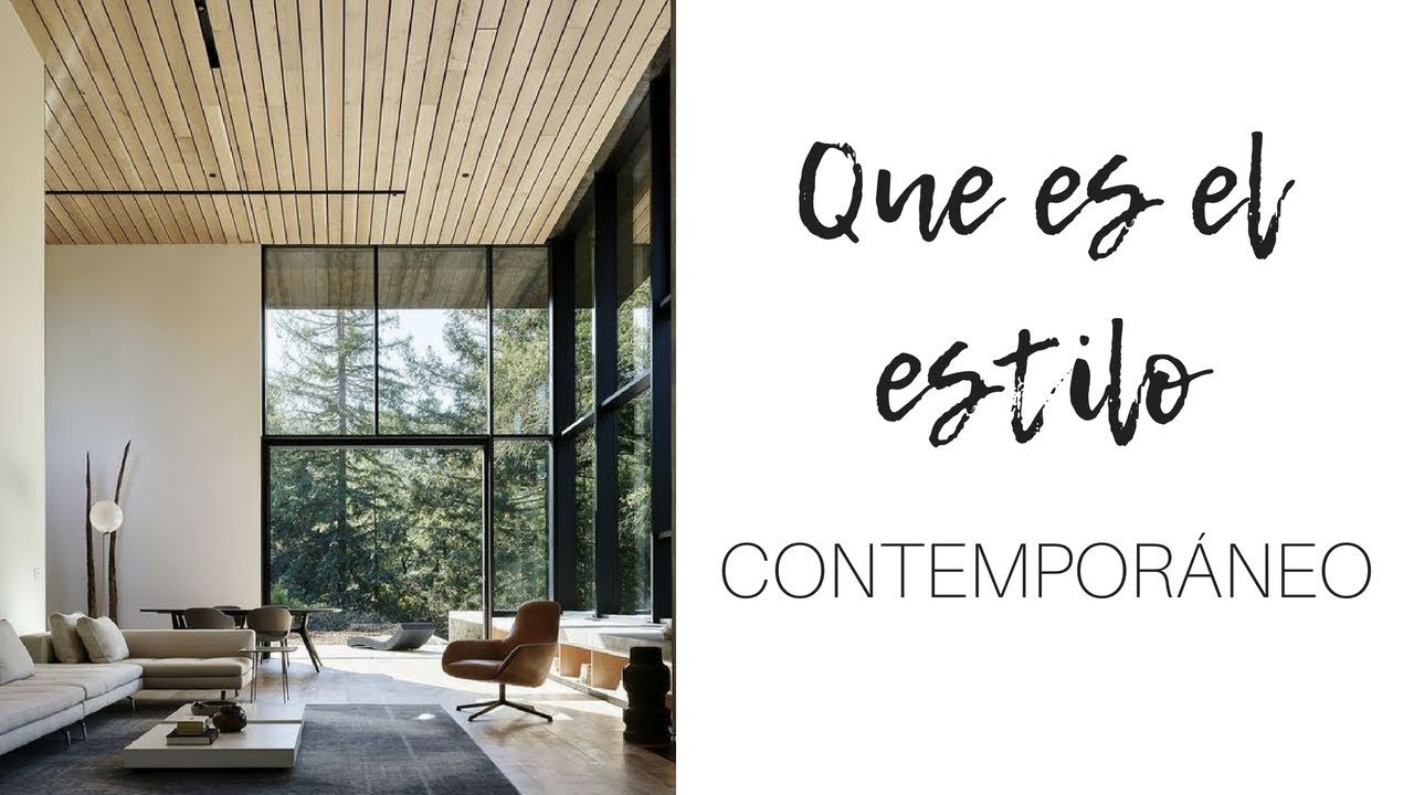 QUE ES EL ESTILO CONTEMPORANEO | Pabla en casa