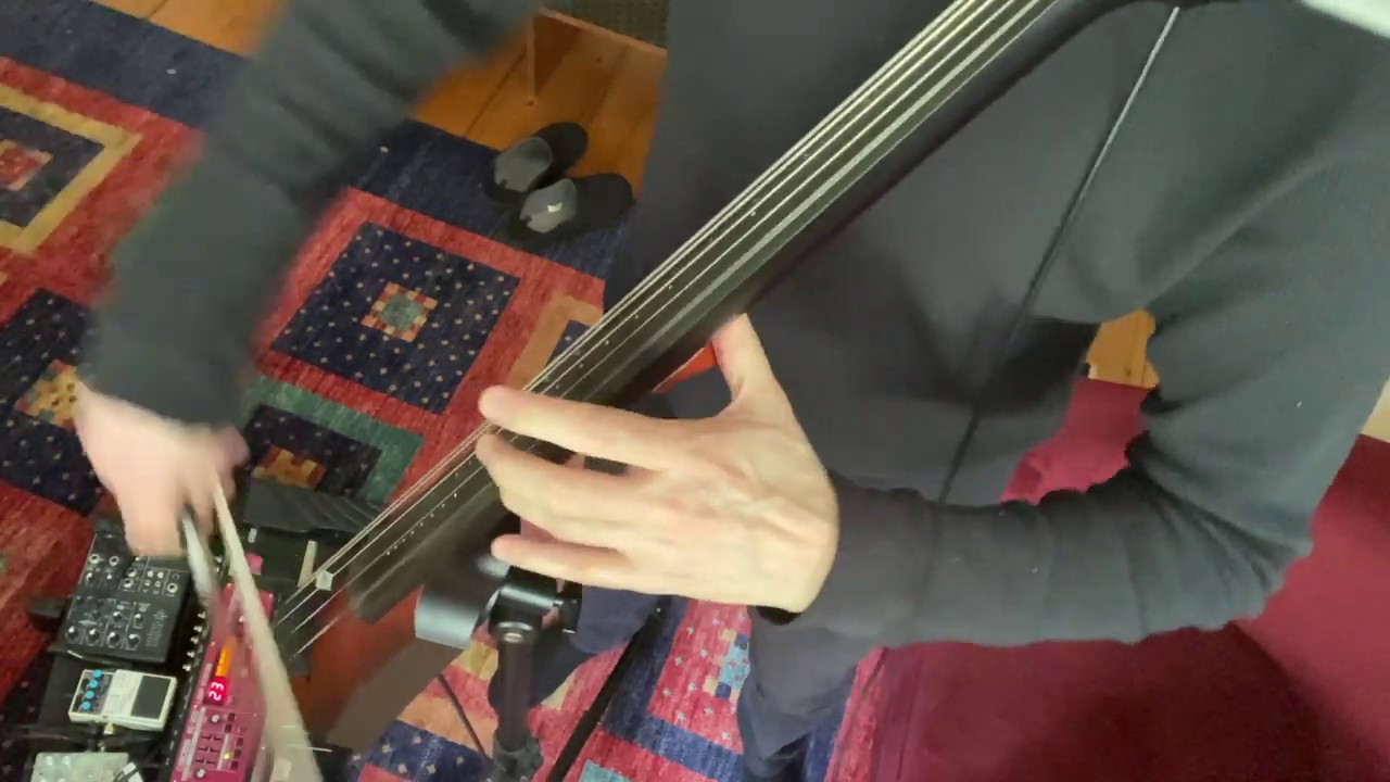 Eugene Friesen plays a loop on the NXT Cello