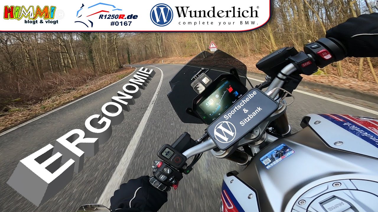 👍 R1250R &   @WunderlichGmbH  - Ergonomie ist subjektiv 😍 | #motovlog 167