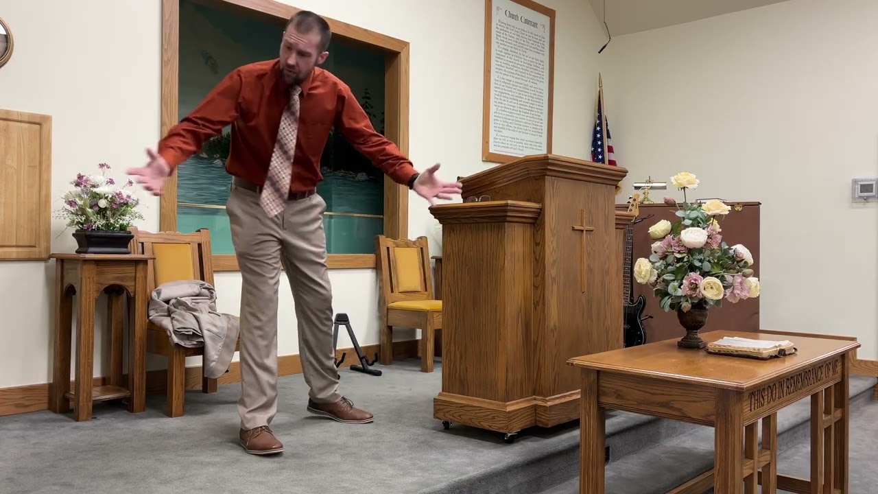 John 8:1-11 “Stooping Down To Be Lifted Up”