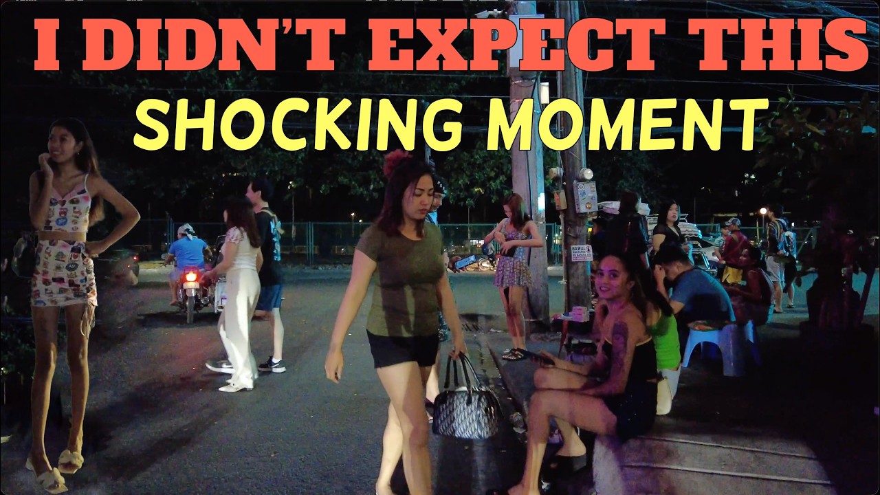 I Was Shocked by What I Saw Behind Walking Street… Something Happened to a Girl 😳 | Angeles City