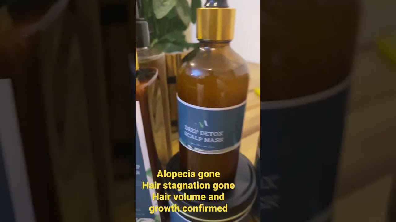 Scalp inflammation, alopecia, hair stagnation !!! All gone !!! Get the full kit 