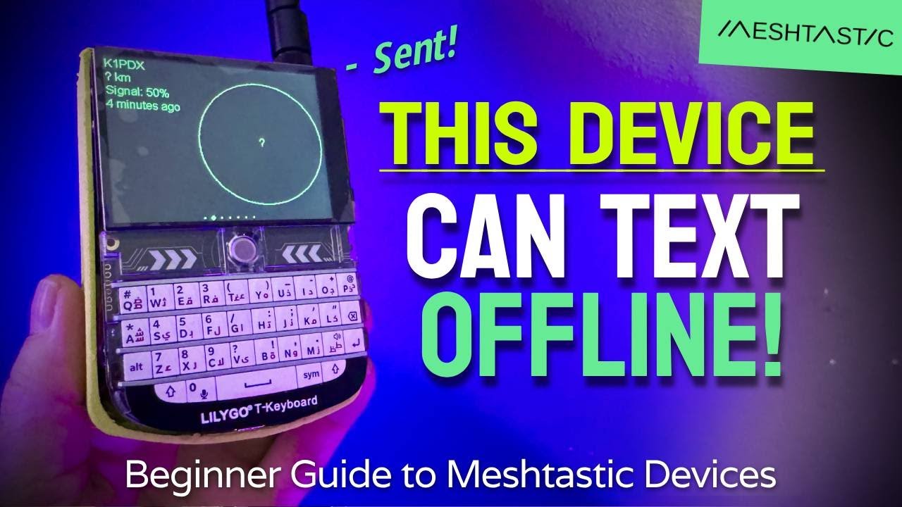 Meshtastic for Beginners in 2024 - Off Grid Texting ⚡️