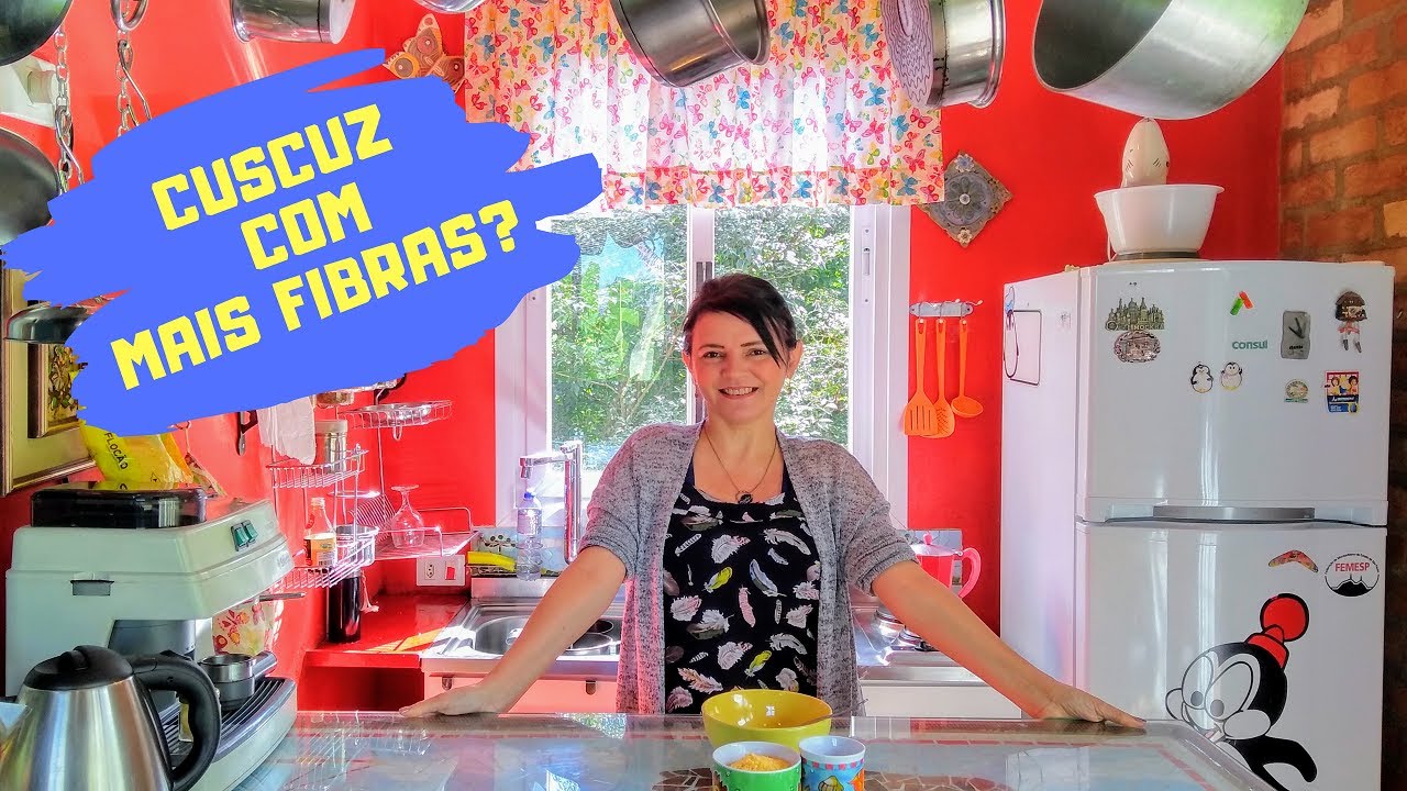 Como fazer Cuscuz com Chia e Aveia, uma versão com mais fibras | Receita rápida e fácil