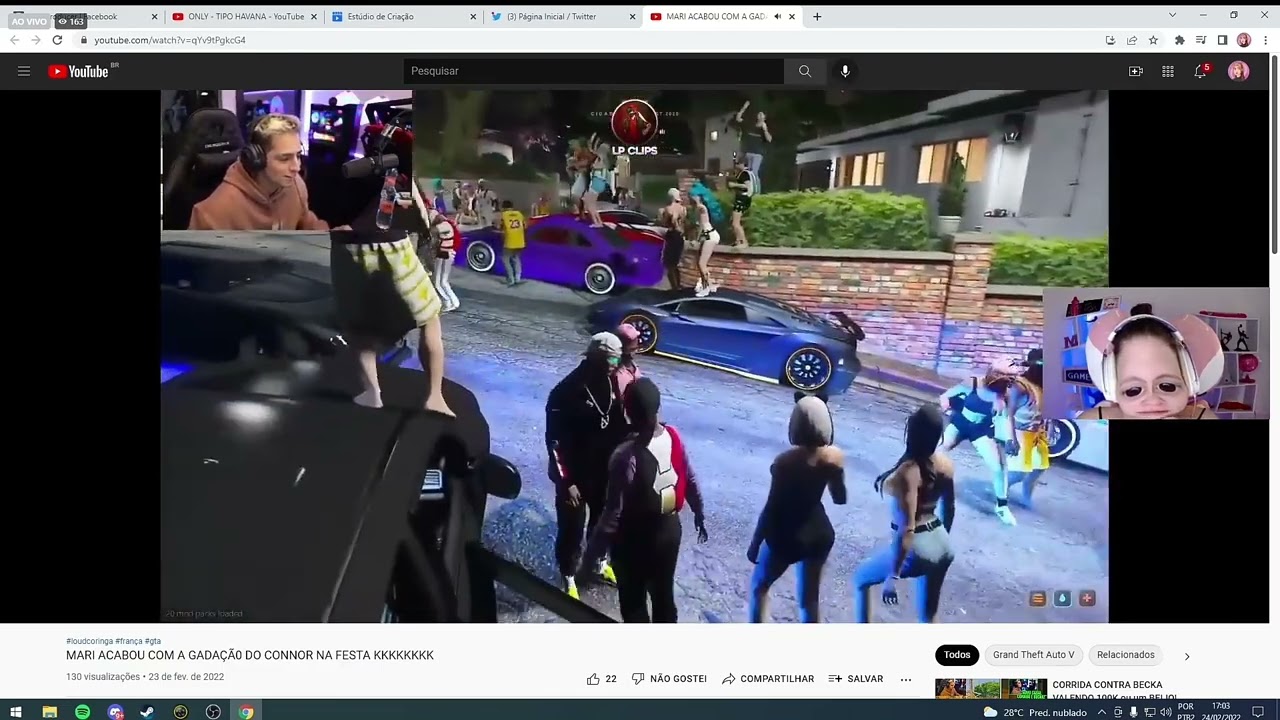 MARIFPSS VENDO A REA&Ccedil;&Atilde;O DO CONNOR COM ELA ACABANDO COM A GADA&Ccedil;&Atilde;O DELE NO CIDADE ALTA!!!