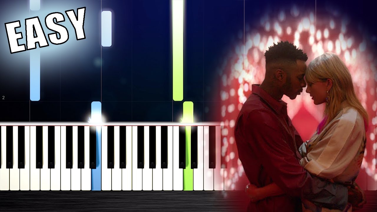 Taylor Swift - Lover - EASY Piano Tutorial by PlutaX