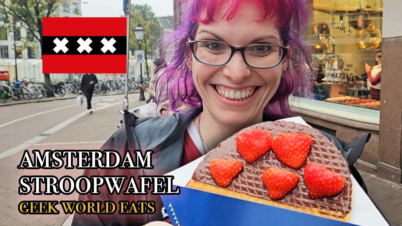 Amsterdam Stroopwafel - Geek World Eats
