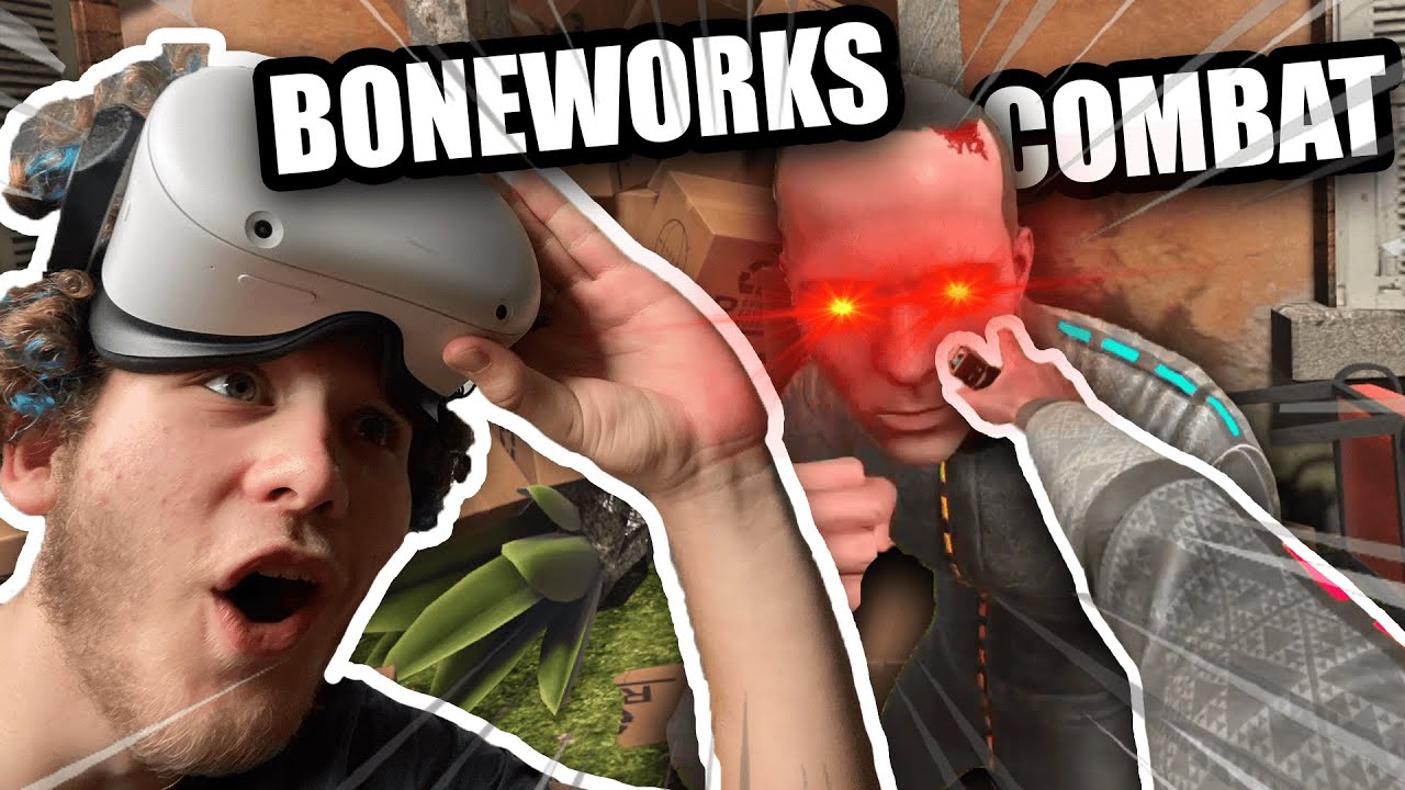 Кулачный бой в Boneworks на Oculus Quest 2