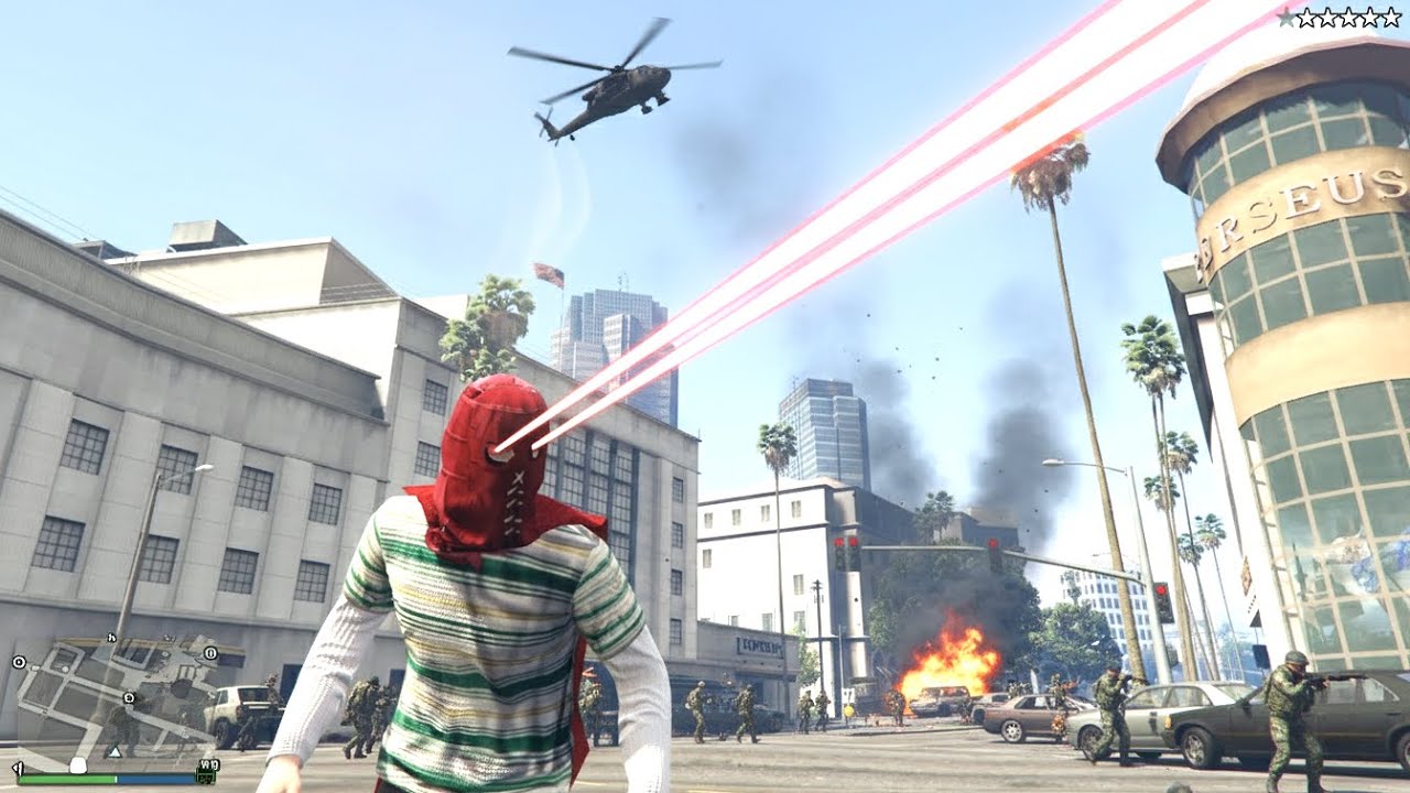GTA 5 - Brightburn In Los Santos + Six Star Wanted Level Rampage