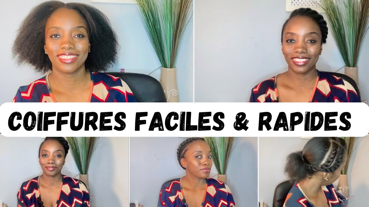 👩🏾‍🦱Se sentir BELLE & ÉLÉGANTE avec ses Cheveux Naturels et Courts: 5 Idées coiffures