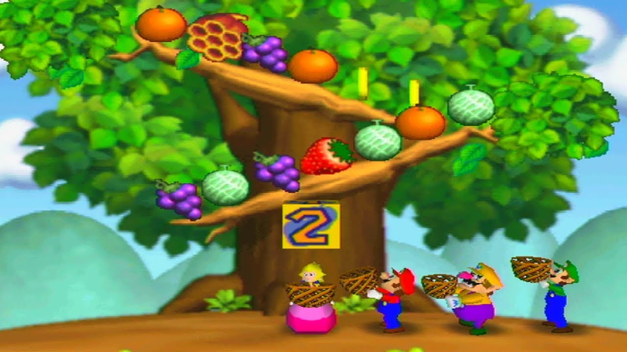Mario Party 2 - All Survival Minigames (Wario)