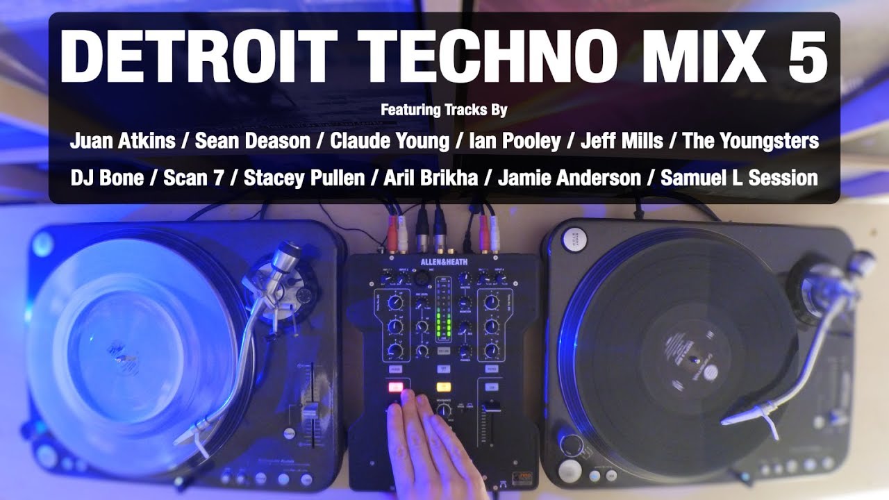 Detroit Techno Mix 5 | With Tracklist | Vinyl Mix