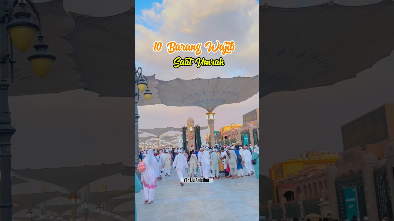 10 Barang Wajib Saat Umrah&hellip; Catat ya !!