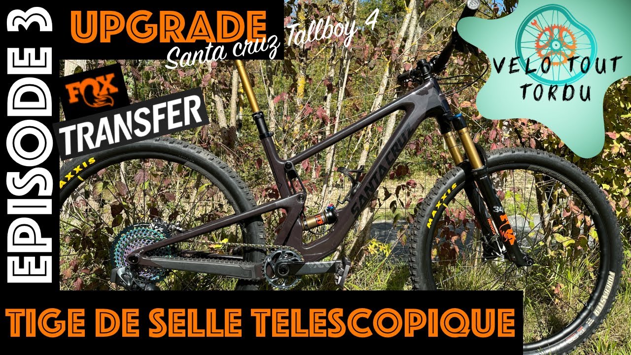 Montage tige de selle télescopique - FOX Transfer FACTORY