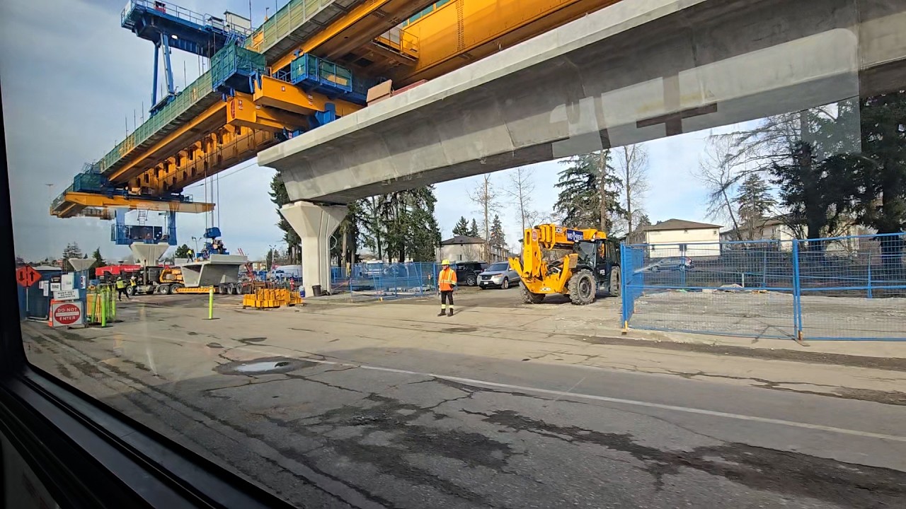 Surrey-Langley Skytrain - Construction Update - February 6th 2026
