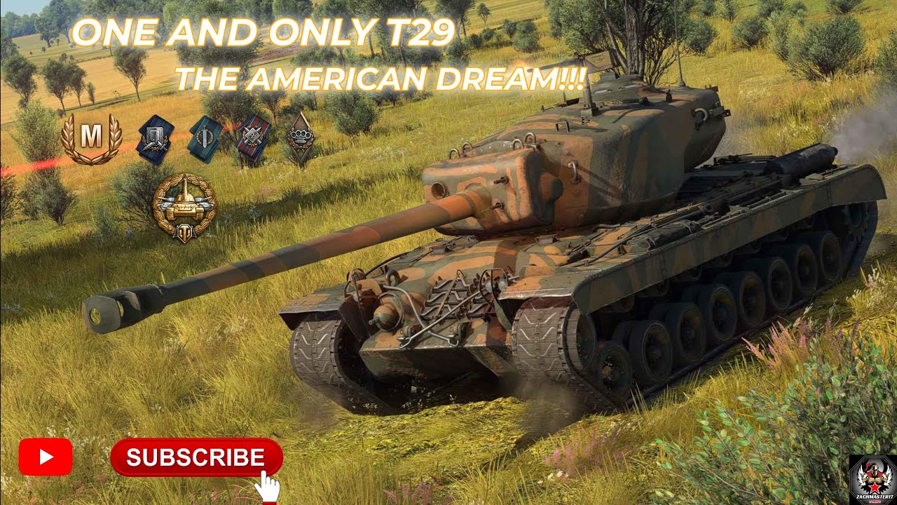 T29 MASTERY | THE AMERICAN DREAM!! 3.3k DMG,4 FRAGS,1.4K EXP