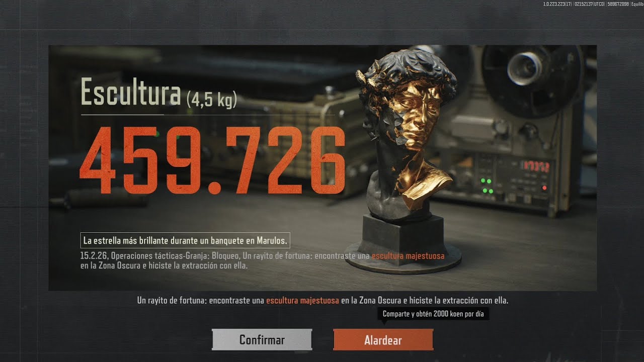Otro día otra moneda - Arena Breakout 