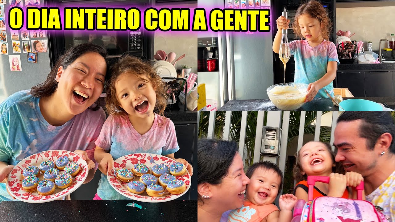 UM DIA INTEIRO COM A GENTE | Família Maromba