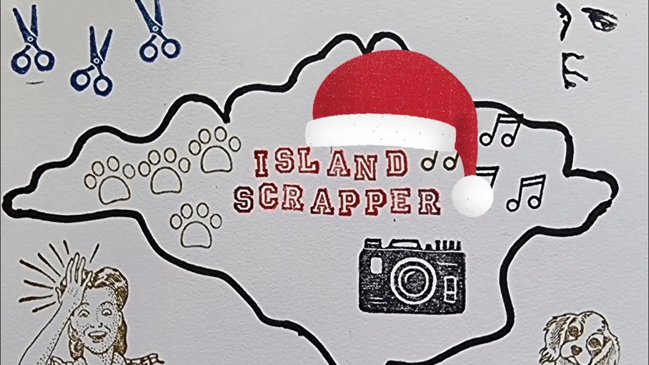 Title page December/Christmas 2025 scrapbook album #scrapbooking #scrapbookprocess #create #craft 