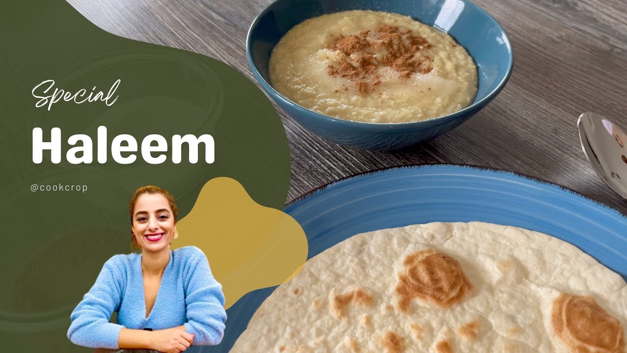 How to Make Iranian Haleem with Sugar and Cinnamon