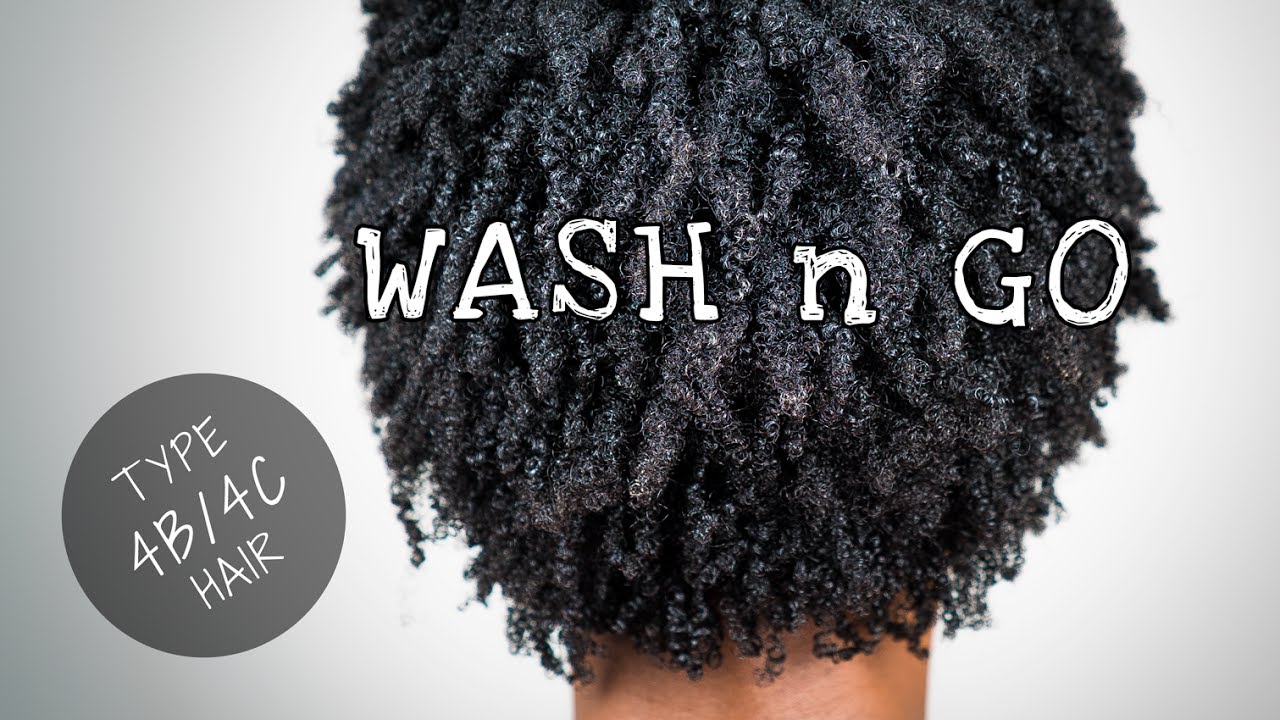 Dry Wash n Go On Short Natural Hair (DEFINED) (4B/4C Hair Texture)