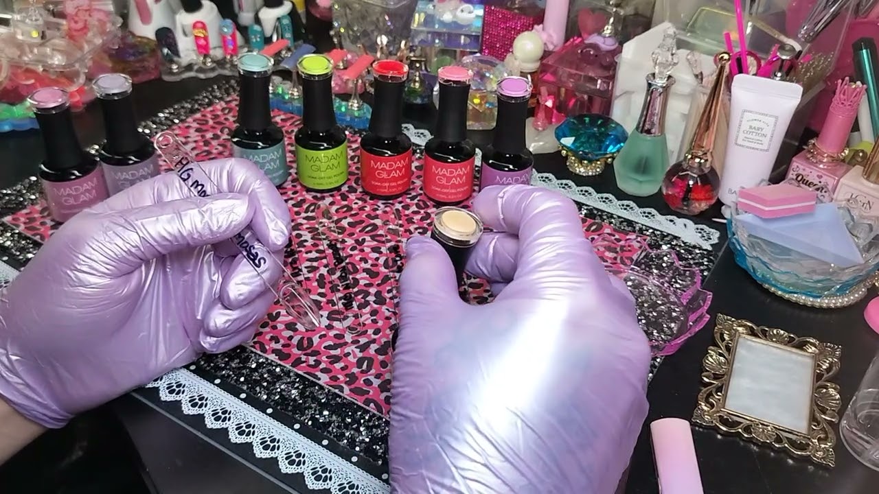 @madamglamofficial Blossom Glow Collection #gelnails #nails #gelpolish #fypシ #fypシ゚viral #fyp #gel 