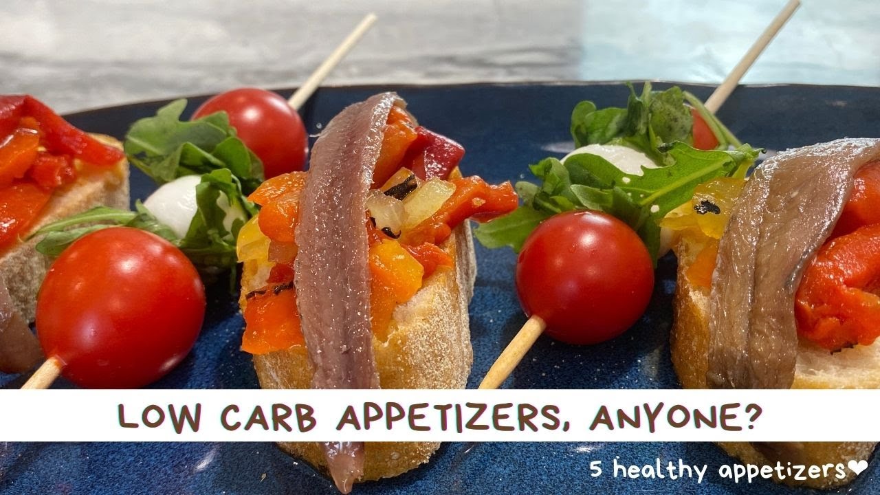Low Carb and Keto Healthy Appetizer Recipes