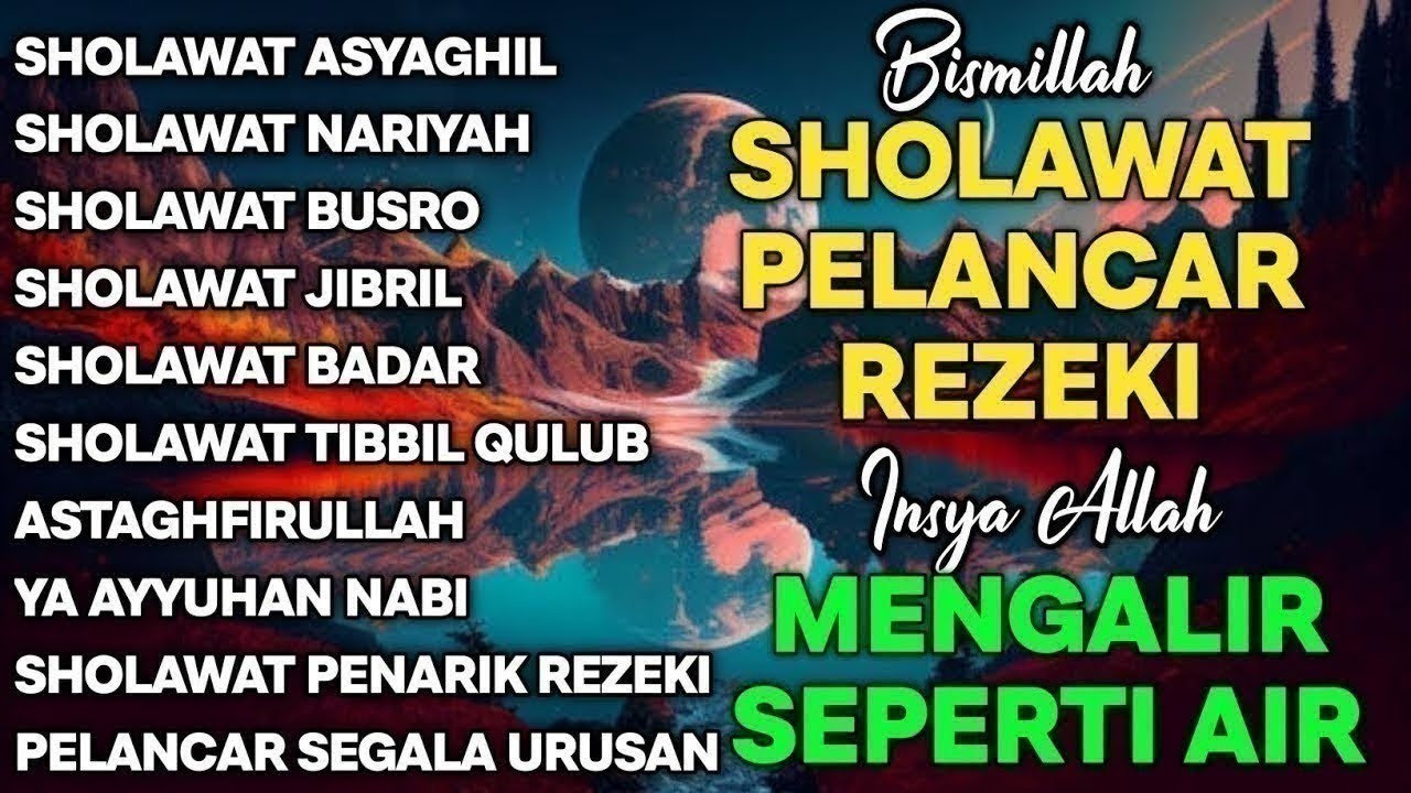 KUMPULAN SHOLAWAT NABI PELANCAR REJEKI | Sholawat Jibril, Sholawat Nariyah | SHOLAWAT VIRAL 2026