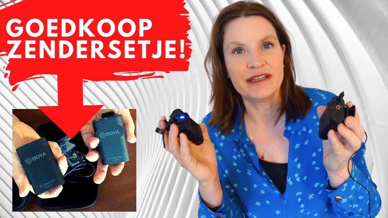 Boya WM4 Goedkoop zendersetje voor draadloos geluid tot 60 meter [NIET GESPONSORD]