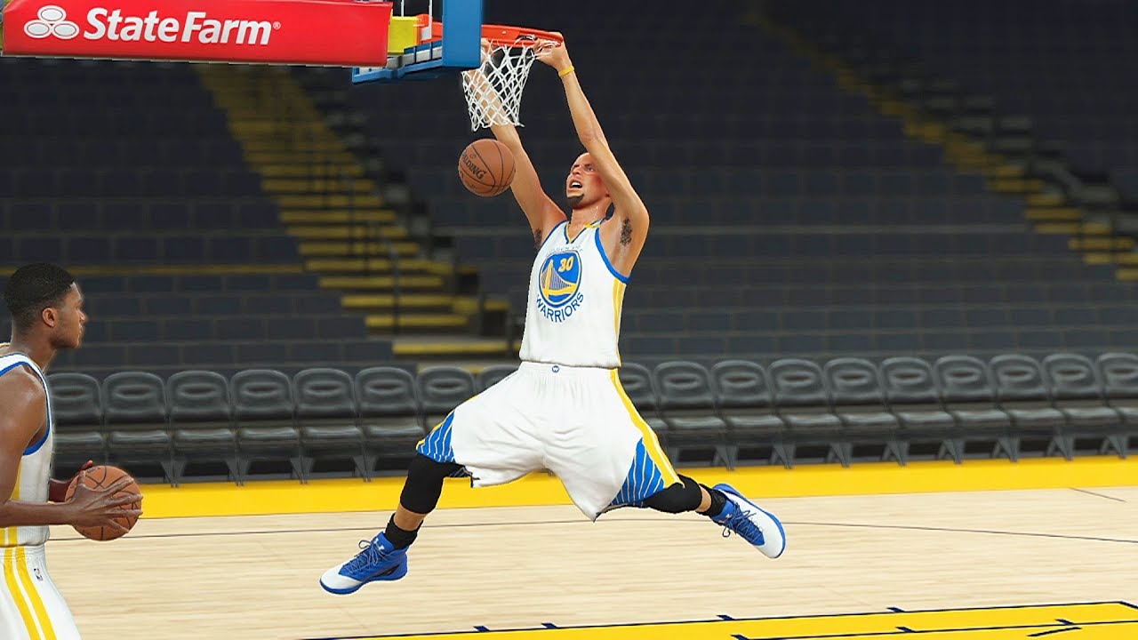 NBA Giant Player Dunk Contest - Stephen Curry, Kyrie, Isaiah Thomas, Chris Paul!