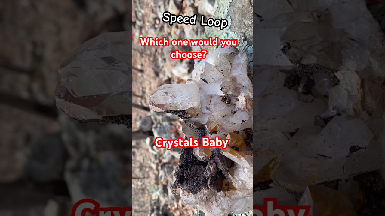 #crystals