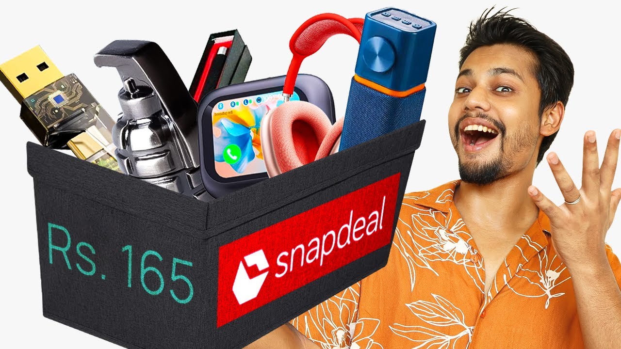 I Tested Only New Trendy Tech Gadgets from Snapdeal | Gadgets Starting ₹100