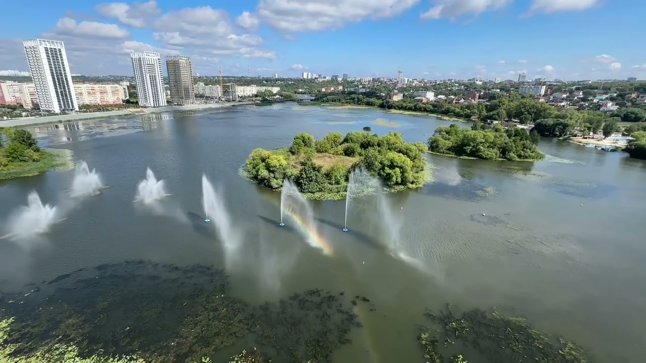 Ульяновск - река Свияга, колесо обозрения 