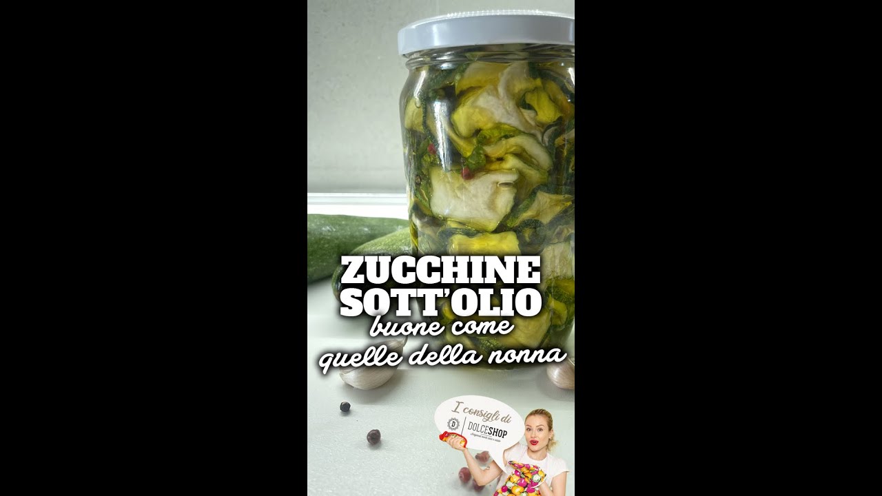 𝗭𝗨𝗖𝗖𝗛𝗜𝗡𝗘 🥒 𝗦𝗢𝗧𝗧'𝗢𝗟𝗜𝗢 𝗯𝘂𝗼𝗻𝗲 𝗰𝗼𝗺𝗲 𝗾𝘂𝗲𝗹𝗹𝗲 della 𝗻𝗼𝗻𝗻𝗮 da consumare a Natale! Ricetta facile e veloce 😊