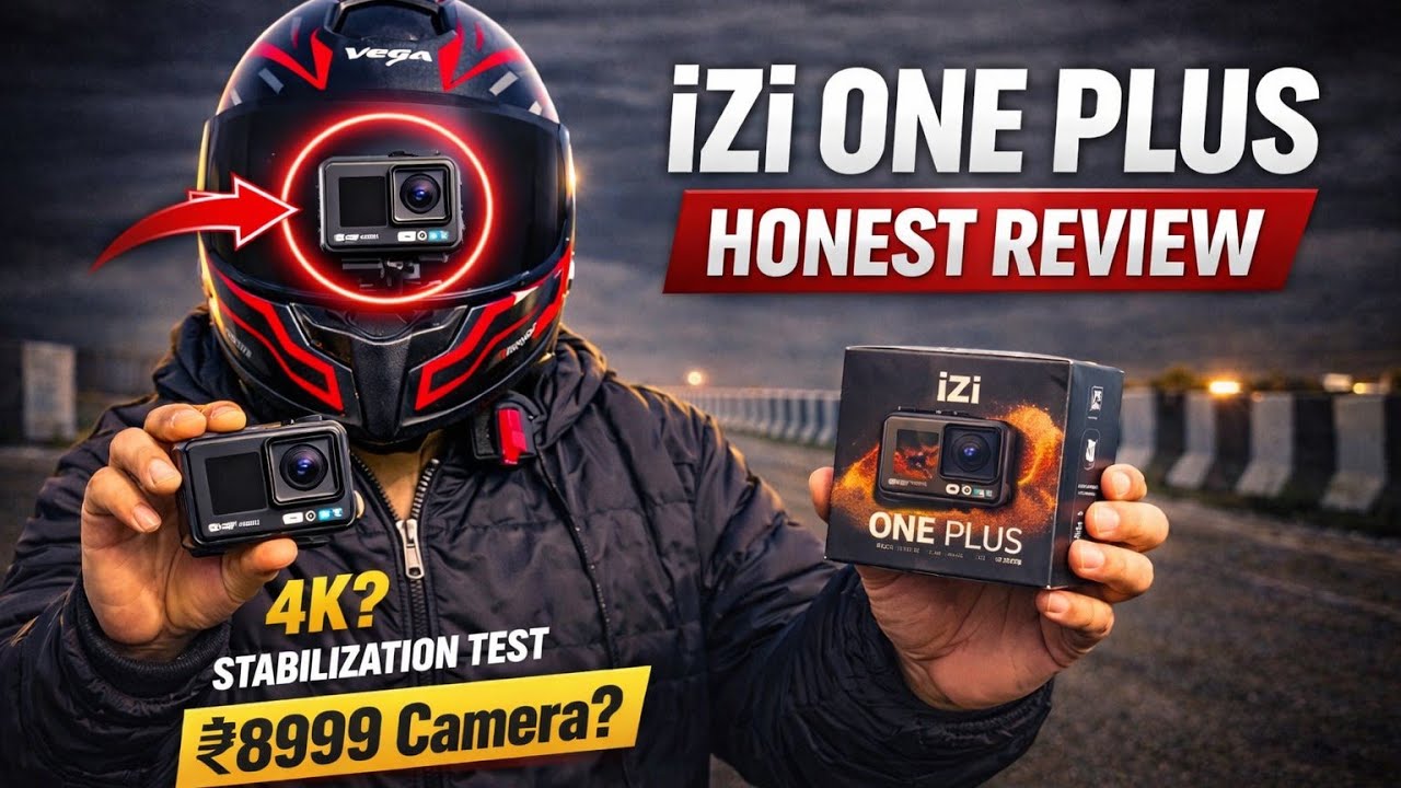 ₹8999 ka Action Camera ? | izi oneplus 5k 48mp action camera Honest Review