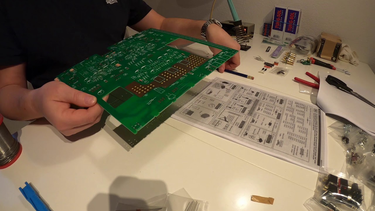 Elekit TU 8800VK build part 1 of 2