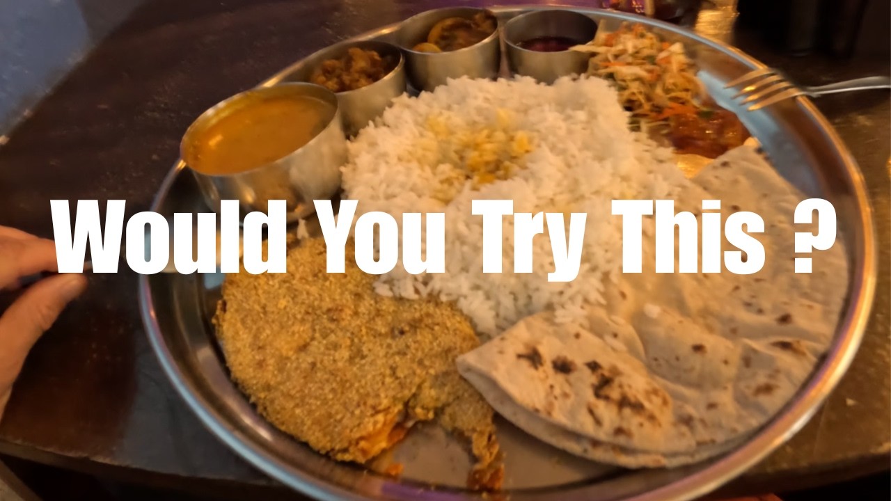 Dane Tries This Indian Dish For The First Time - WOULD YOU EAT THIS? 🇮🇳