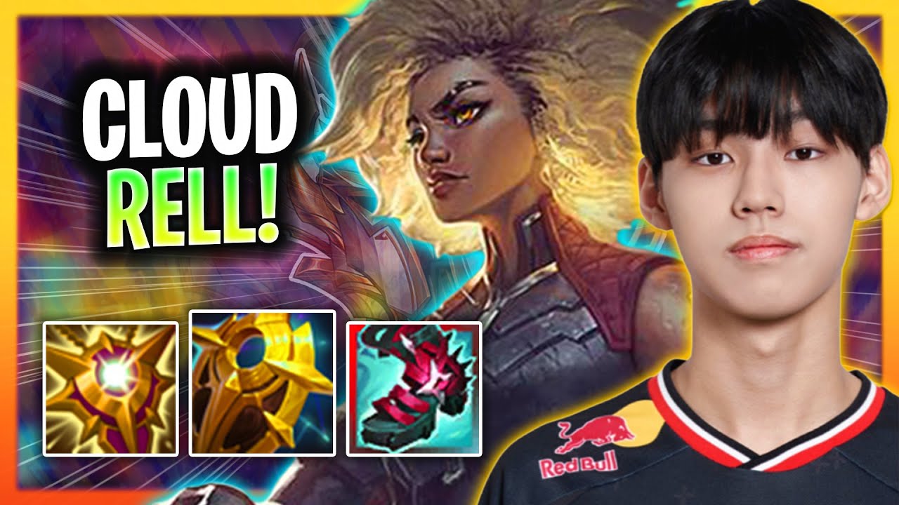 CLOUD PERFECT GAME WITH RELL! | T1 Cloud Plays Rell Support vs Karma!  Season 2025