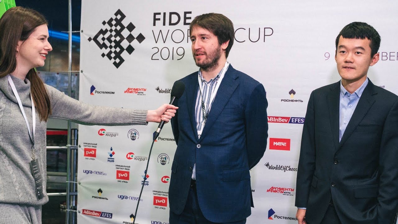 Interview with Radjabov and Ding | FIDE World Cup 2019 | Final. Game 1 |