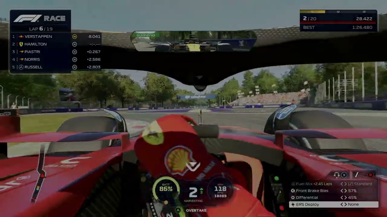 F1 2025: Monza Grand Prix: 13/19